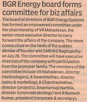 The Financial Express, Dated: 01.08.2013