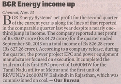 The Hindu Business Line, Dated: 14.11.2013