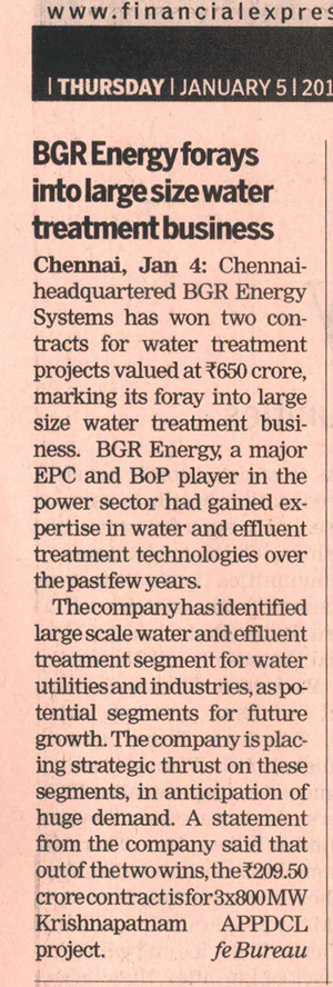 The Financial Express, Dated: 05.01.2017