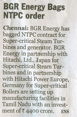 The New Indian Express, Dated: 20.09.2011